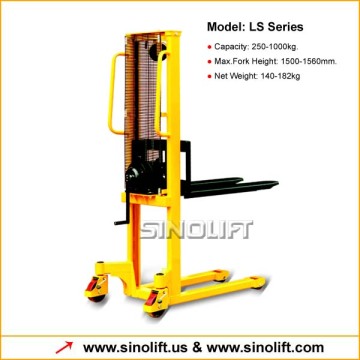 LS250, LS500 and LS1000 Manual Winch Stacker