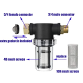 Впускной фильтр для фильтров воды/3/4 дюймового впускного фильтра воды