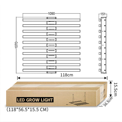 High Ppfd Grow Light 10 Strip For Indoor