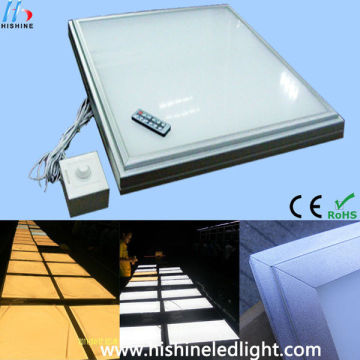 Green Living Room Panel Light 600 * 600 Warm White Dimmable Led Lights