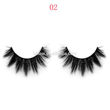 2016 pure handmade super natural 3 d synthetic eyelashes soft hair