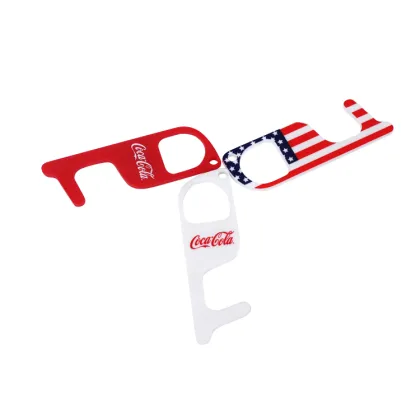 APEX White Plastic Handsfree Door Opener Key Tool