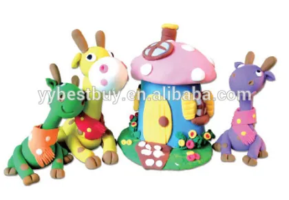 Non-toxic Ultra light weight polymer clay magic modeling clay