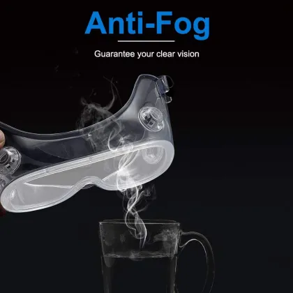 Splash Safety Protective Wraparound Eye Glasses