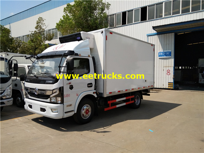 Dongfeng 150HP Insulated Box Trucks