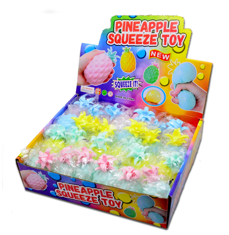 Pineapple Squeeze Toy1 Png