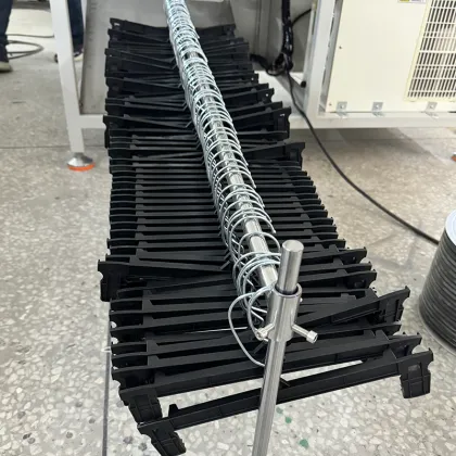 High-speed fully automatic plastic hanger machine