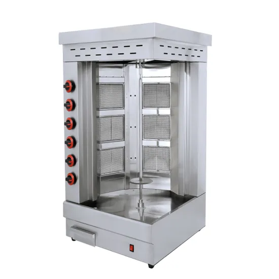 6-head single medium barbecue oven Turkish Barbecue Machine kebab grill Griddle Gas fired Middle East barbecue Grill