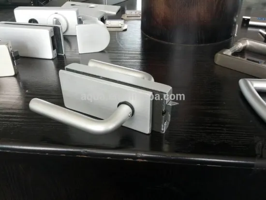 high quality glass door lock & door handle