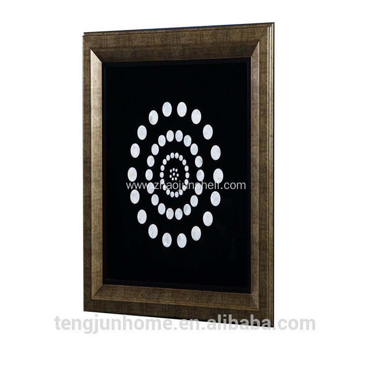 CANOSA shell little round point Wall Picture frame