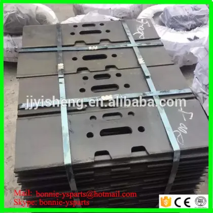 kobelco volvo hyundai doosan kato hitachi excavator track pads