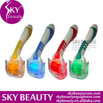 Derma Skin Roller With 540 Needles Led Light