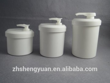 two kinds of design cream plastic jar for 250