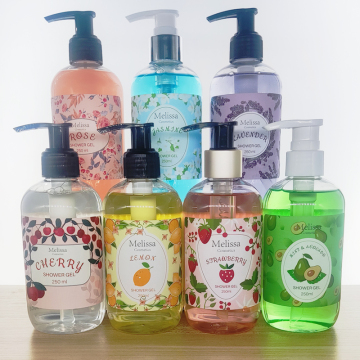 OEM Supplier Wholesale Foam Bath Whitening Body Wash Cherry Lavender Moisturizing Shower Gel