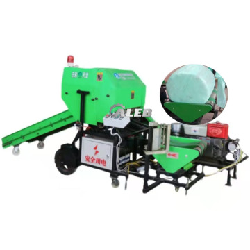 Automatische Mini Round Bale Silage Packing Machine für Mais Silage
