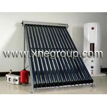 Split collector solar water heater