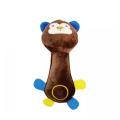 Monkey stick stuffed stuffed pet teething training toy