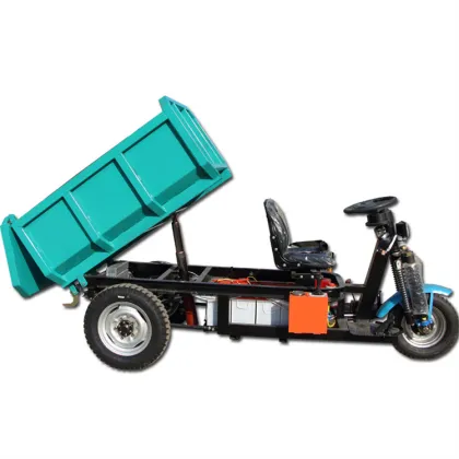Electric diesel tricycle for tunnel mining