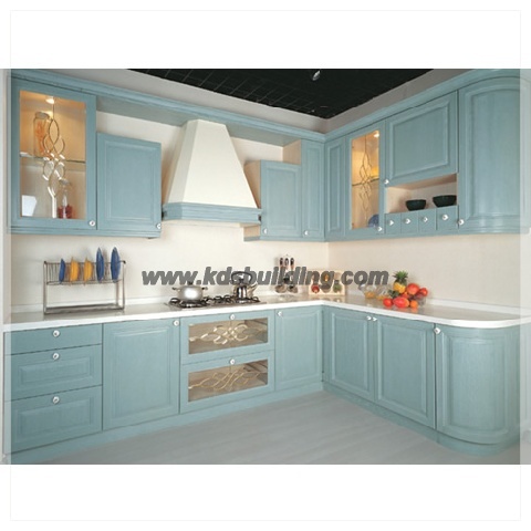 PVC White Kitchen Cabinet (KDSPC0001)