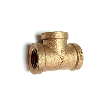 Bronze female thread tee coupling