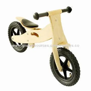 2014 educational wooden walking kid's balance bike, measures 88*36*52cm