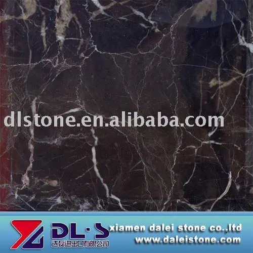 marron emperador dark marble slab