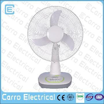 Modern design dc solar powered portable fan