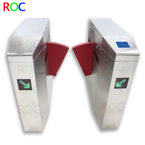 Automatic Security Full Height Flap Turnstile with CE