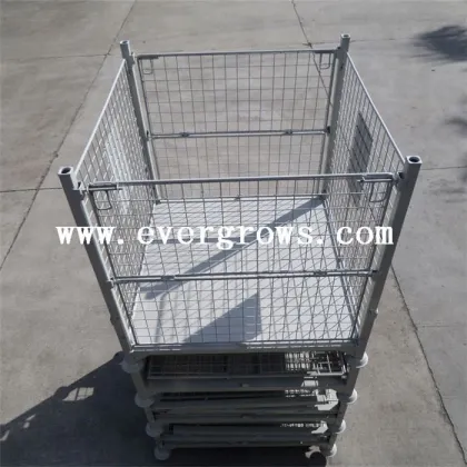 Welded Metal Industrial Auto Parts Container