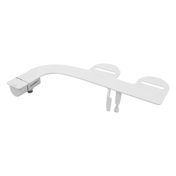 High-Quality ABS Plastic Self-Cleaning Bidet Attachment Shattaf Bidet Single Nozzle Toilet Bidet