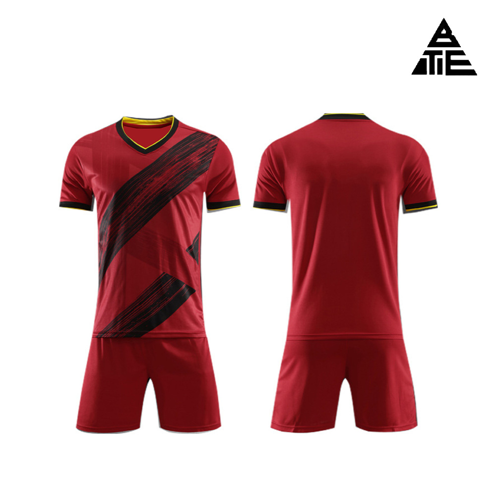 Conjunto de traje de entrenamiento de fútbol para hombre.