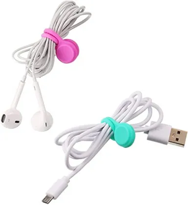 Custom Magnetic Cable Clips Cable Straps Twist Tie