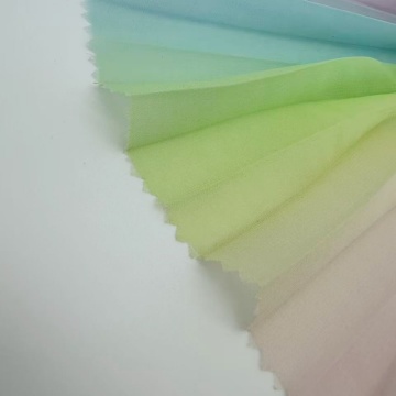 Digital bedrucktes Ombre-Crinkle-Polyester-Chiffon