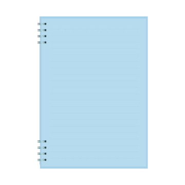 Notebook di copertura impermeabile con bobine colorate: una collezione completa per le forniture scolastiche e di ufficio