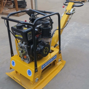 Compactador de dammero de tampos de placa plana vibratoria hidráulica