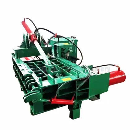 Zhengzhou Auto Waste Metal Baler for Scrap Aluminum Cans and Horizontal Scrap Metal Balers
