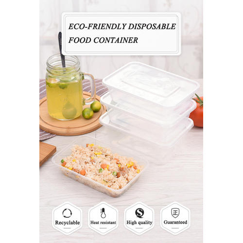 One Compartment Food Storage Containers with Lids