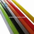 Glitter colored coating 100% carbon fiber tube pipe