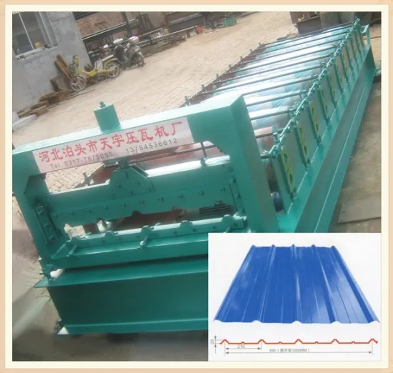 High Quality And Automatic Color Steel Cold Roll Former MAchine