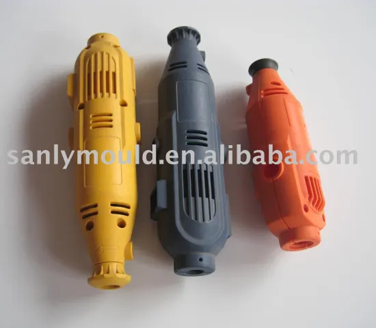 Plastic electronic drill plastic shell