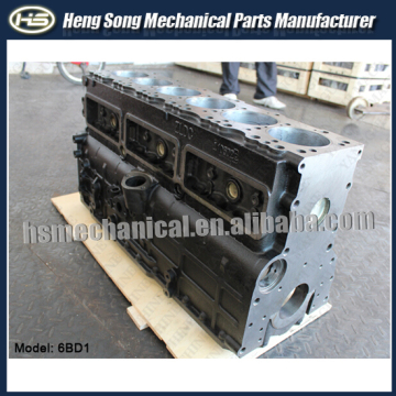 Hot sale excavator 6BD1 engine cylinder block