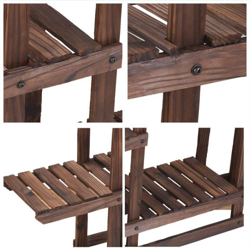 Wooden Plant Stands Flower Rack Shelves Storage Rack