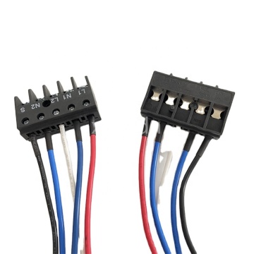 China Manufacturer's Double Row Fixed Air Condition Terminal Blocks: 3 Pin, 4 Pin, and 5 Pin AC Terminal Strips in 15A, 30A, and 45A