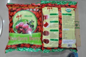 Frozen hawthorn berry with pack