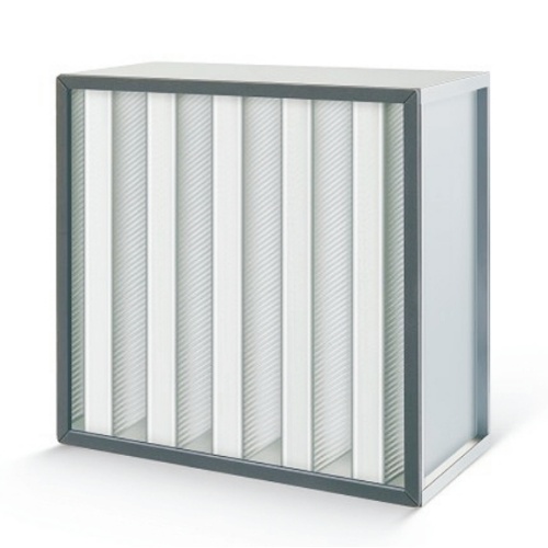 610-610-292mm Mini Pleat V-Bank Kombine H14 HEPA Filtresi