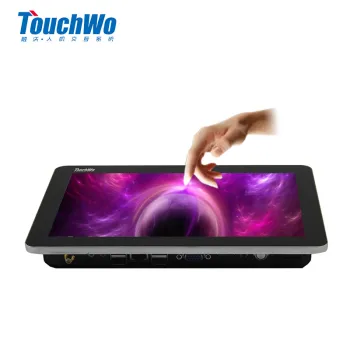 Black 10.1 inch Capacitive touchscreen monitor