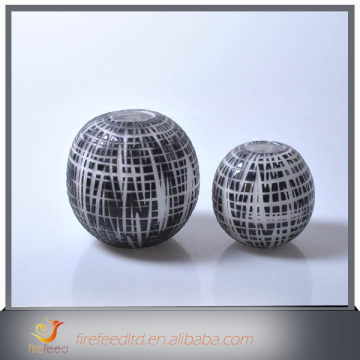2015 New Design Round Glass Bowl Vase