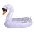 Custom Inflatable animal floats Inflatable swan floating bed