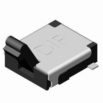 Detector Switch in Vertical Type, Measures 4.2x3.6mm