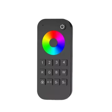 RT9 4 Zones RF Touch Remote Controller - Wireless RGB RGBW LED Light Switch